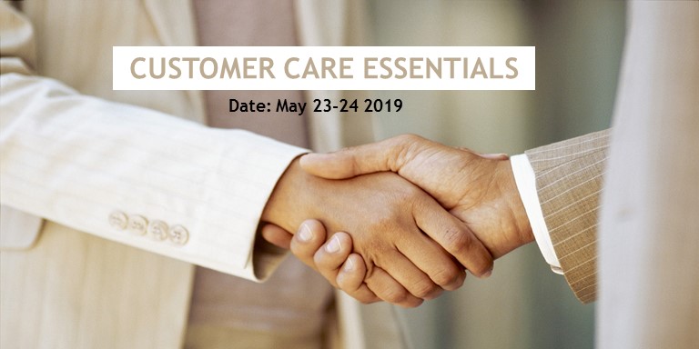 CUSTOMER CARE ESSENTIALS FOR FRONT OFFICE & MARKET FACING OFFICERS